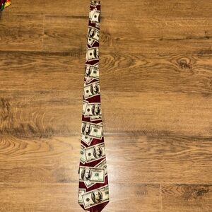 Money neck tie